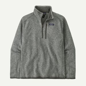 Patagonia Gray Quarter-Zip Fleece Pullover